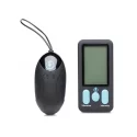 Zeus e-stim pro - vibrating + e-stim silicone egg w. remote