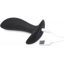 Zeus e-stim pro - vibrating + e-stim silicone anal plug w. r