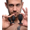 Triple juicers silicone anal trainer set