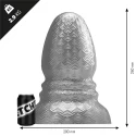 Stretch'r ripple butt plug xl gun metal