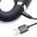 Mighty Rider Vibrating Strapless Strap-On - Black