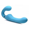 Mighty Rider Vibrating Strapless Strap-On - Black