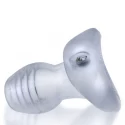 [sil|tpr] glowhole-1 - buttplug + led insert - small - clea