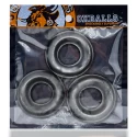 [tpr] fat willy cockring 3-pack - steel