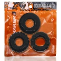 [tpr] bonemaker 3-pack cockring kit - black