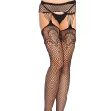 Net Garterbelt Stockings