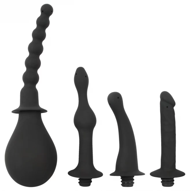 Gruszka Analna z 4 Końcówkami Black Velvets