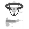 Nakładka strap-on z vibracjami Vibrating strap-on Sleeve