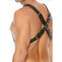 Men's chain harness - premium leather