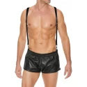 Men's suspenders - premium split leather