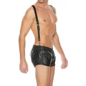 Men's suspenders - premium split leather