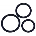 Trzy pierścienie uciskowe Sexy Circles (2 kolory)