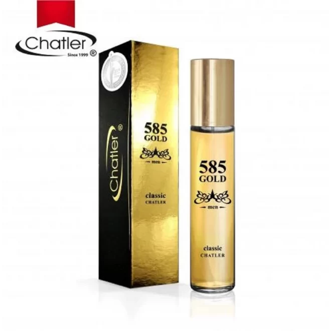 Perfumy z feromonami dla mężczyzn Classic Gold 30 ml