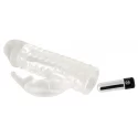 Nakładka na penisa Penis Sleeve With Clitoris Stimulator
