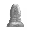 Stretch'r ripple butt plug xl gun metal