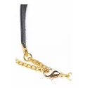 Posh pet gold ring slim choker