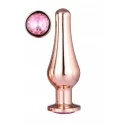 GLEAMING LOVE ROSE GOLD PLEASURE PLUG L