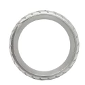 Stainless steel tire donut cockring - large - 55 mm.