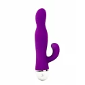 Wibrator ze stymulatorem łechtaczki Ribbed Duo Vibe