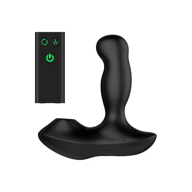 Revo air remote control prostate massager suction