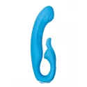 Wibrator ze stymulacją łechtaczki Sea Breeze Bunny Blue Evolved