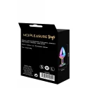 MAI METAL ANAL PLUG WITH STONE M MAI NO. 73 RAINBOW
