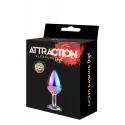 MAI METAL ANAL PLUG WITH STONE M MAI NO. 73 RAINBOW