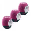 Zestaw 3 szt jednorazowych masturbatorów dla mężczyzn Satisfyer Egg Bubble 3szt