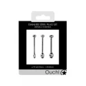 Urethral sounding - metal plug set