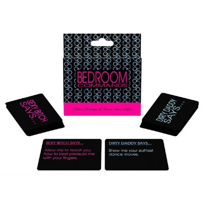 Erotyczna gra karciana Bedroom Commands