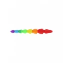 Koraliki analne Rainbow Heart Beads