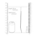 Urethral sounding - metal dilator - 4mm