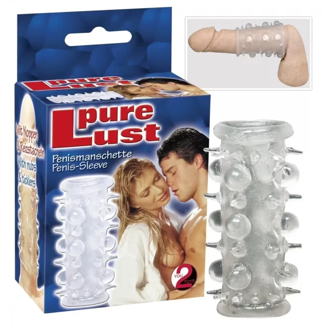 Silikonowa nakładka na penisa Pure Lust