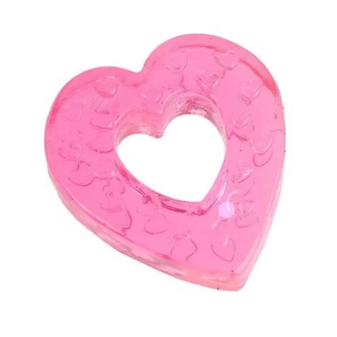 Żelowy ring na penisa w kształcie serduszka Heart-On Luv Ring