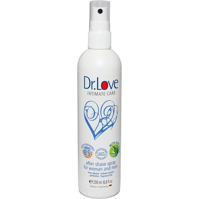 Spray po goleniu miejsc intymnych Dr. Love After Shave for Woman & Wan 200ml