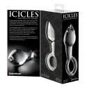 Szklane dildo analne Icicles No.14
