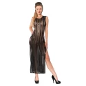 GP PRINTED DATEX STRIPED LONG DRESS