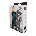GP LATEX MINI DRESS BLUE, L