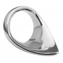 Malesation metal teardrop cock ring