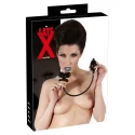 Latex knebel schwarz