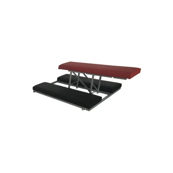 Doggy bench black and red for sling and cage