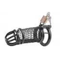 Klatka na penisa metal Cock Cage Matrix Black