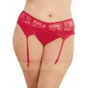 Lace garter belt dmd - os