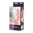 RealStick Elite, Realistic vibrator, TPR, flesh, 15 cm