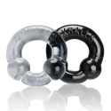 [sil|tpr] ultraballs cockring 2-pack night edition