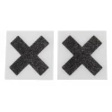 Naklejki na sutki w kształcie X