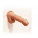 Dildo z funkcją rotacji Rotating Beads Vibrating Dildo