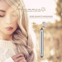 Stymulator łechtaczki z kwarcem różowym La Gemmes