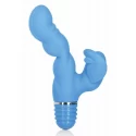 Stymulator ze stymulatorem łechtaczki Silicone Bendies Fluttering G