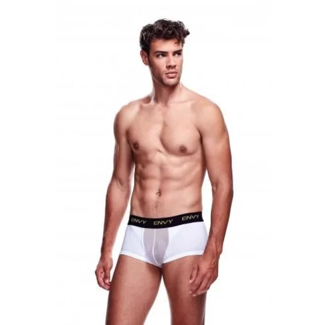 Envy Transparent Men's Shorts - White